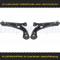 2X DELPHI LENKER, RADAUFHÄNGUNG VORDERACHSE LINKS + RECHTS UNTEN FÜR FIAT