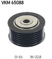SKF Umlenk-/Führungsrolle, Keilrippenriemen Links, Mitte