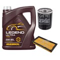 FEBI BILSTEIN Inspektionspaket 5L MANNOL Legend Ultra 0W-20 für Mitsubishi