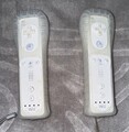 Nintendo Wii / Wii U Remote Motion Plus Controller Inside Weis 2 Stück