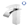 Waschtischarmatur Bad Wasserhahn Wasserfall Waschbecken Mischbatterie Armatur