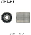 SKF Umlenk-/Führungsrolle, Zahnriemen VKM 21142 für VW FORD SEAT AUDI SKODA