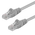 CAT5 Kabel 1/ 10 Stück Patchkabel Netzwerk DSL LAN Netzwerkkabel grau 0,25m- 20m