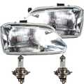 Scheinwerfer Set für Renault MEGANE I BA0/1 01.97-10.99 H4 inkl. PHILIPS