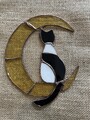 Katze auf dem Mond