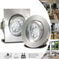 LED Einbau Spot 230V SET Einbaustrahler Leuchten 4W | 6W | 7W dimmbar GU10 LUCID