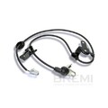1x Sensor, Raddrehzahl BREMI 50702 passend für MAZDA