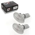 2x Blinkerleuchte Kotflügelblinker weiß links rechts für Peugeot 206 307 407 607