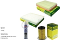 MANN-FILTER Inspektionspaket LIQUI MOLY Klima-Reiniger für Opel Zafira B 1.8 1.6