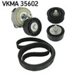 Mehrrippiger Keilriemen Set VKMA 35602 SKF für OPEL VECTRA C CC VECTRA C