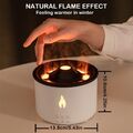 Vulkan Luftbefeuchter LED Licht Ultraschall Duftöl Aroma Diffuser Humidifier DE
