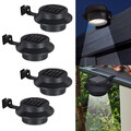LED Solar Dachrinnenleuchte Zaunbeleuchtung Solarlicht Beleuchtung Außenlampe DE