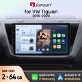 2+64G Für VW Tiguan 2016-2020 Android 13 Autoradio GPS NAVI SWC RDS WIFI BT DAB+