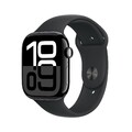 Apple Watch Series 10 Aluminiumgehäuse (GPS + Cellular) 46mm Diamantschwarz