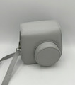 Fujifilm Instax Mini 9 Sofortbildkamera Schutzhülle Tasche silber grau gebraucht