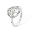 Sterling Silber Ring Lebensbaum 925 gepunzt Größe J - R British Made