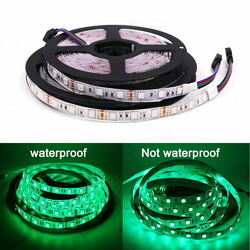 12V LED Stripe Streifen Leiste RGB Band Lichterkette Lichtschlauch Selbstklebend