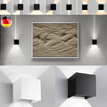 20W Wandlampe Cube Würfel LED Wand Leuchte Lampe Up Down für außen/innen IP65