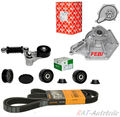 CONTI 6PK2490+Keilrippenriemensatz Span.A+WP+R.S für Audi A4 A6 A8 Q7 2.7 3.0TDI