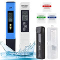 Digital Tester PH+TDS EC Wassertest Meter Messgerät Leitwertmessgerät 0-9990ppm