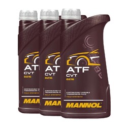 MANNOL 8216 ATF CVT Automatikgetriebeöl VW G 052 180, 3x1 Liter