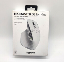 Logitech MX Master 3S Maus für Mac - Hellgrau (910-006572)