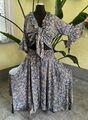 2 tlg. BLUSE + HOSENROCK SEIDENHOSE HOSE Weite Sommerhose ROCK OneSize Gr. 36-46