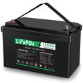 12V 120Ah Lithium Batterie LiFePO4 Akku BMS für Wohnmobile Solarbatterie Boot RV