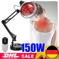 150W·Wärmelampe Rotlicht Strahler Infrarotlampe Rotlichtlampe Therapie lampe EU.