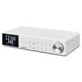 MEDION P66750 DAB+ Premium Küchenradio DAB+/PLL-UKW Radio Bluetooth 2x 3W weiß