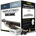 Für MERCEDES V-Klasse Viano W639 Anhängerkupplung starr +eSatz 13pol 04-10 AHK