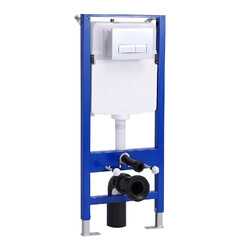 Vorwandelement WC Unterputzspülkasten Wand Montageelement mit Drückerplatte 120H