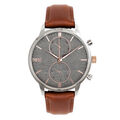 neat® – Premium Armbanduhr aus Edelstahl – Stahl-Chrono Ø 42mm – analoge Uhr