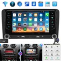 DAB+ 64GB Für AUDI A3 8P 03-12 Android 14 Autoradio Apple Carplay GPS Navi WIFI