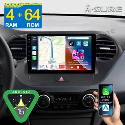 DAB+ Android 15 Autoradio Für Hyundai i10 II IA/BA 2013-2019 CarPlay GPS NAVI BT
