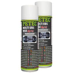 Unterbodenschutz Spray Multi UBS Wax Schutz Transparent PETEC 73450 2 X 500 ml