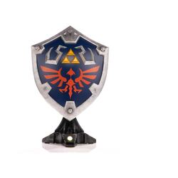 The Legend Of Zelda Breath Of The Wild PVC Statue Hylian Shield Collector's E...