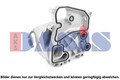 AKS DASIS ÖLKÜHLER MOTORÖL KÜHLER passend für AUDI A4 A5 A6 A7 A8 Q5 Q7 VW