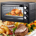 3in1 Minibackofen Kleiner Backofen 22 Liter Pizzaofen Minibackofen 1300 Watt