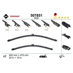 SWF Wischblatt CONNECT MADE IN GERMANY