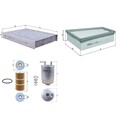 KNECHT FILTER-PAKET SET passend für 2.0 dCi RENAULT SCÉNIC 3 150+160 PS