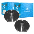 2X METALCAUCHO RADNABE VORNE BEIDSEITIG passend für FORD COURIER ESCORT FIESTA 