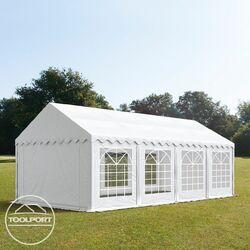 Pavillon 3x2-6x12m Festzelt Partyzelt Gartenzelt Unterstand PE PVC mit Fenstern✔️ UV beständig ✔️ hochwertig ✔️ 100% Wasserdicht
