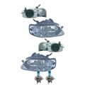 Scheinwerfer Set inkl. Premium Lampen für Daewoo Kalos Stufenheck KLAS