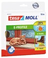 tesamoll Fensterdichtung selbstklebend - E-Profil: 9mm x 4 mm