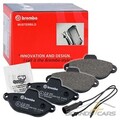 BREMBO BREMSBELÄGE BREMSKLÖTZE SATZ +VW VORNE FÜR FIAT 500 C 1.3 1.4 BJ AB 07-