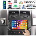 64G Für VW T5 Multivan Transporter Touareg Android 13 Autoradio GPS Navi RDS Kam