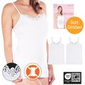 4-6-8er Pack Damen Unterhemd Daisy Spaghetti Trägertop