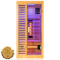 Infrarotkabine Infrarotsauna Wärmekabine Sauna Saunakabine 1 Person Vollspektrum