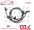 ABS SENSOR DREHZAHLFÜHLER PAAR HINTEN NTY HCA-CH-028 2PCS V NEU OE QUALITÄT